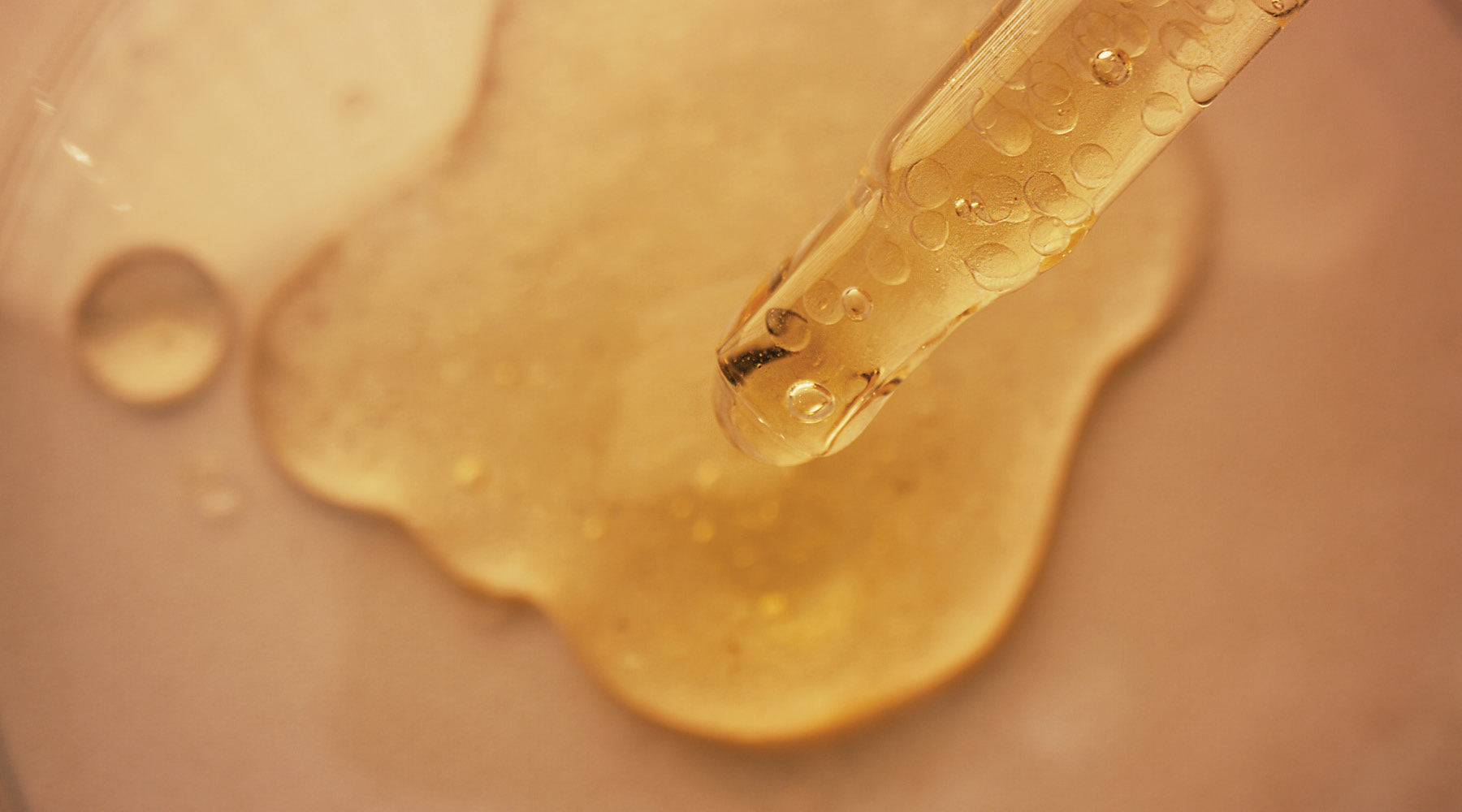 A dropper with Bonjout Beauty’s concentrated skincare formula